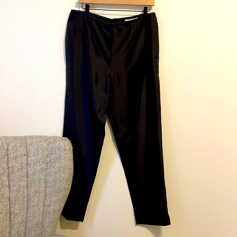 Marisa Baratelli Thai silk trouser pants